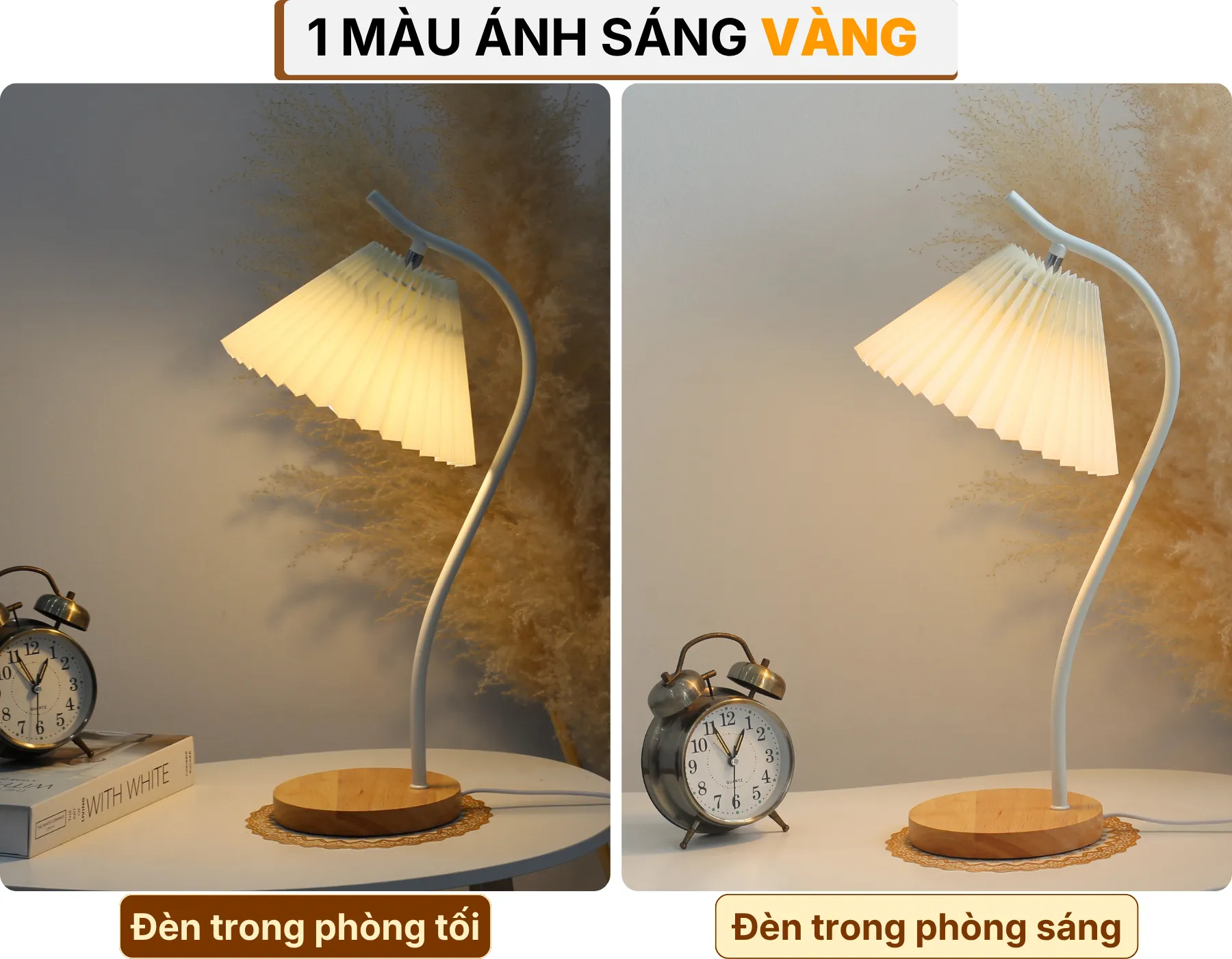 4. HIỆU ỨNG ÁNH SÁNG ĐÈN NGỦ ĐỂ BÀN T14