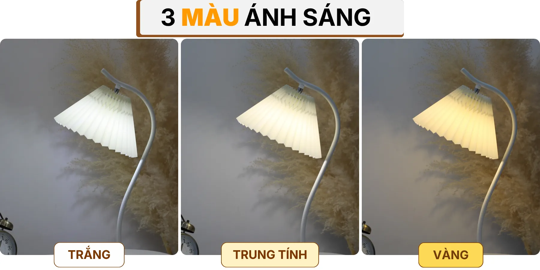 4. HIỆU ỨNG ÁNH SÁNG ĐÈN NGỦ ĐỂ BÀN T14