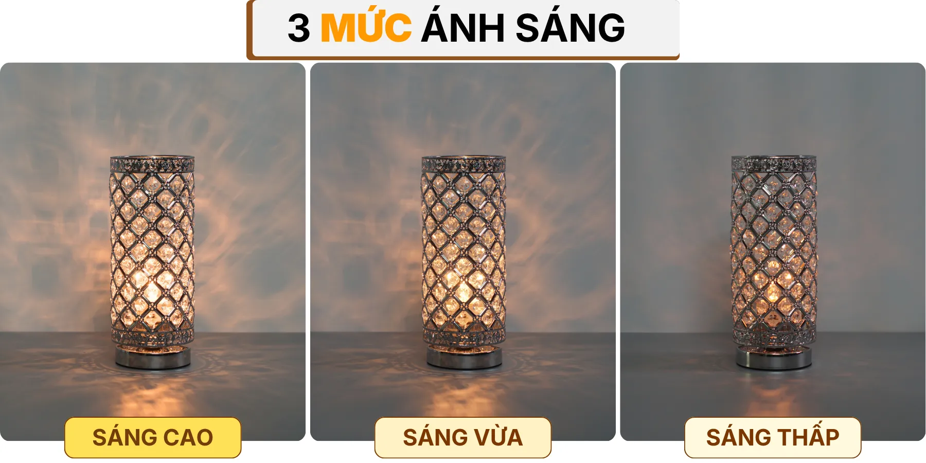 4. HIỆU ỨNG ÁNH SÁNG ĐÈN NGỦ ĐỂ BÀN PL1