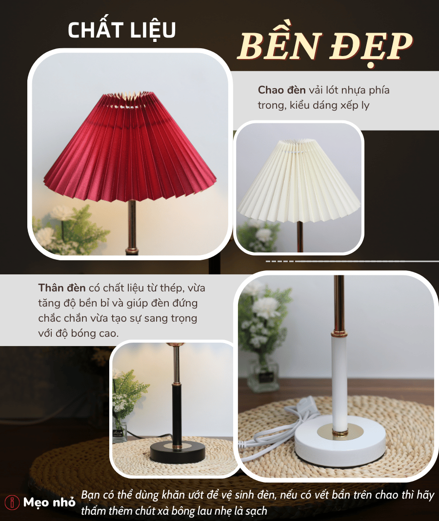 1. Đèn ngủ để bàn mã T9 có gì nổi bật?