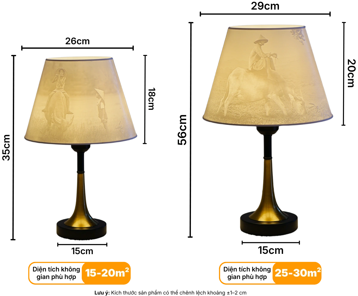 3. THÔNG SỐ KỸ THUẬT ĐÈN NGỦ IN 3D T5