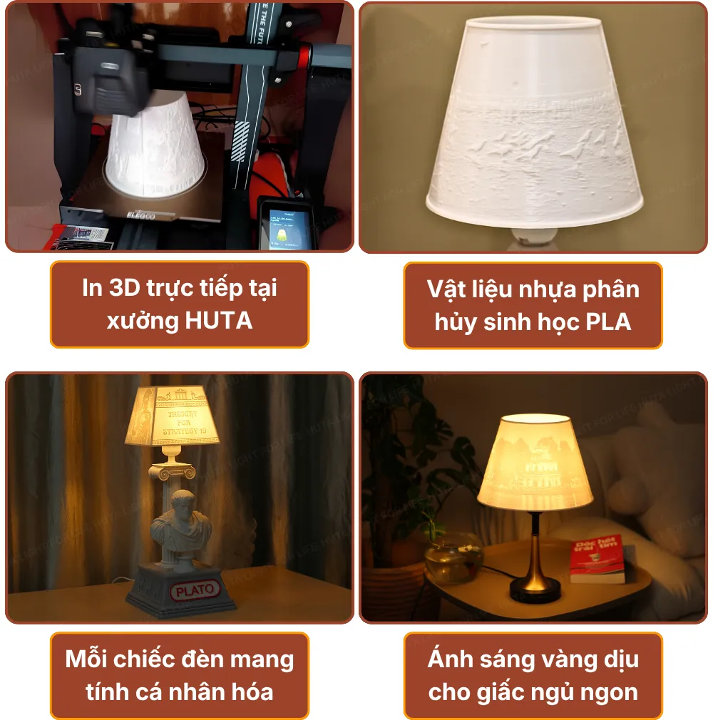 1.ĐÈN NGỦ IN 3D CÓ GÌ NỔI BẬT?