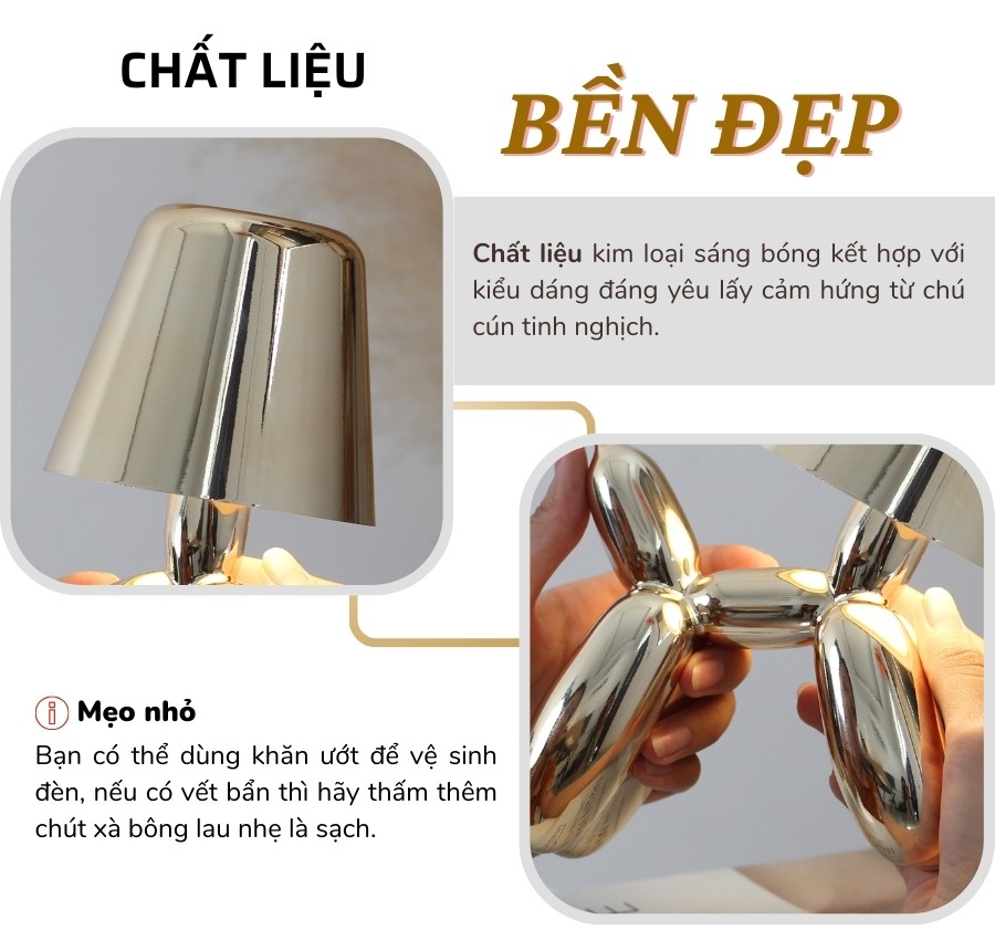 1. Đèn bàn trang trí mã DOGO có gì nổi bật?