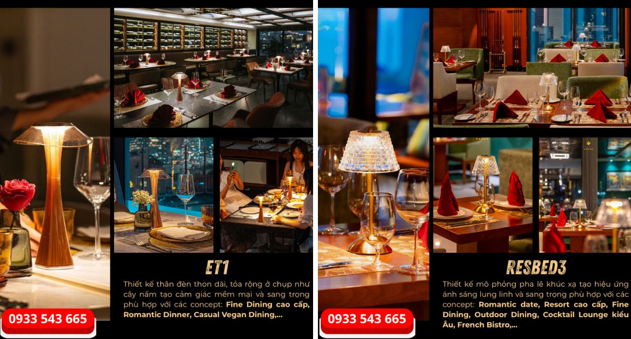 Kinh nghiệm chọn đèn bàn trang trí