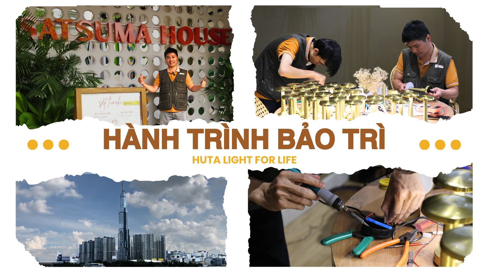 HUTA cam kết đồng hành cùng khách hàng