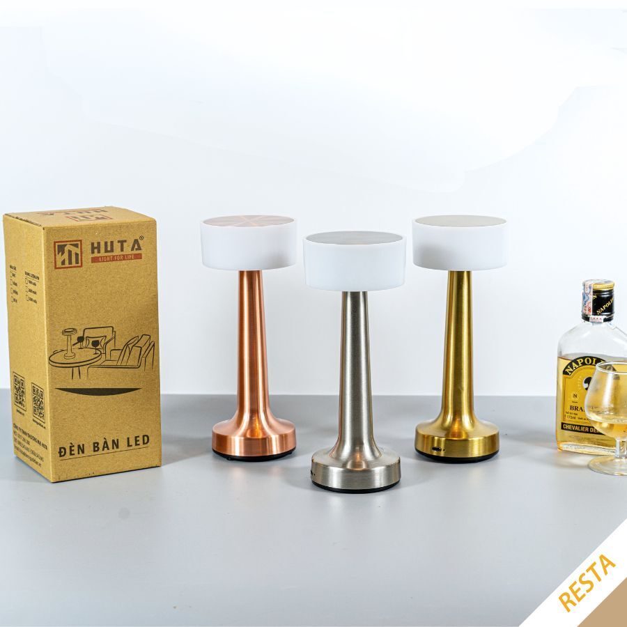 Đèn led để bàn quán bar, nhà hàng HUTA Light For Life mã RESBED1 và RESTA