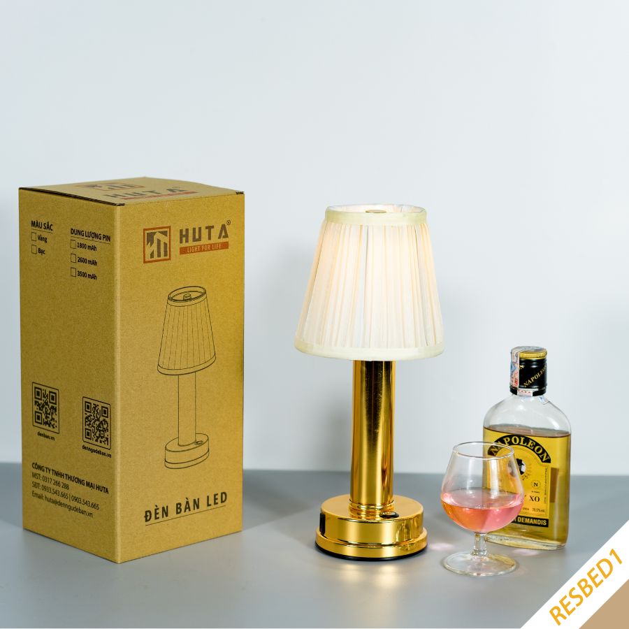 Đèn led để bàn quán bar, nhà hàng HUTA Light For Life mã RESBED1 và RESTA