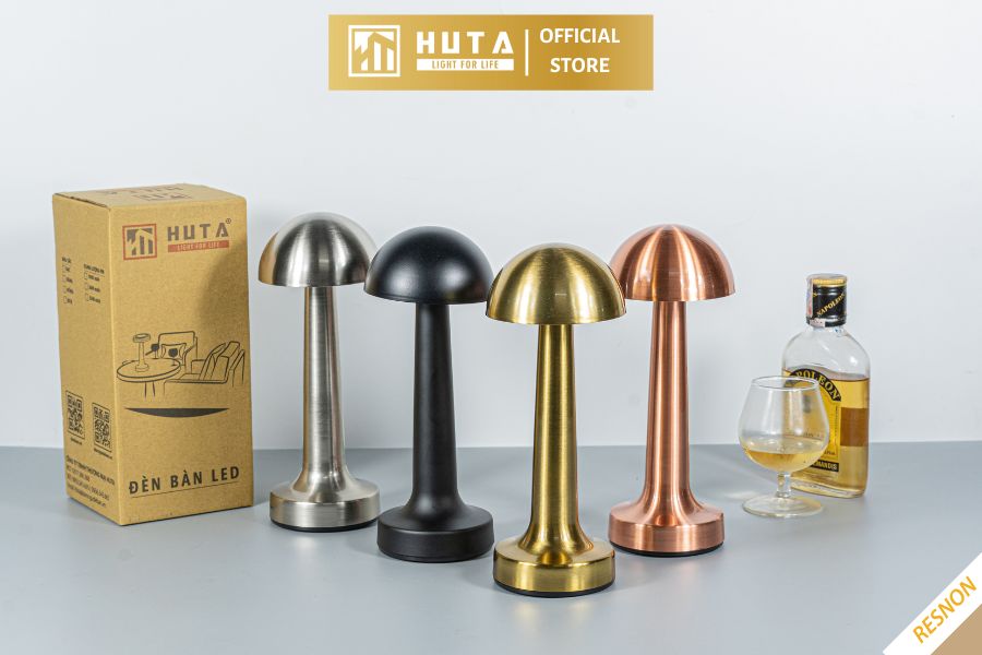 HUTA Cung Cấp Đèn Bàn Quán Bar Cho LOOP1 - Cocktail Bar & Kitchen