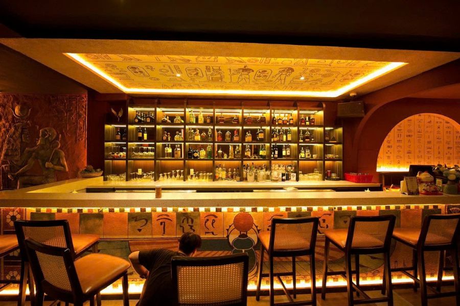 HUTA Cung Cấp Đèn Bàn Quán Bar Cho LOOP1 - Cocktail Bar & Kitchen