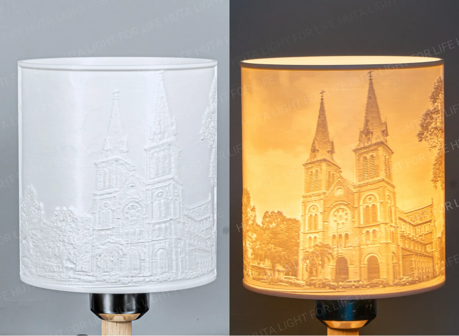 1. LITHOPHANE – Nghệ thuật ánh sáng độc đáo