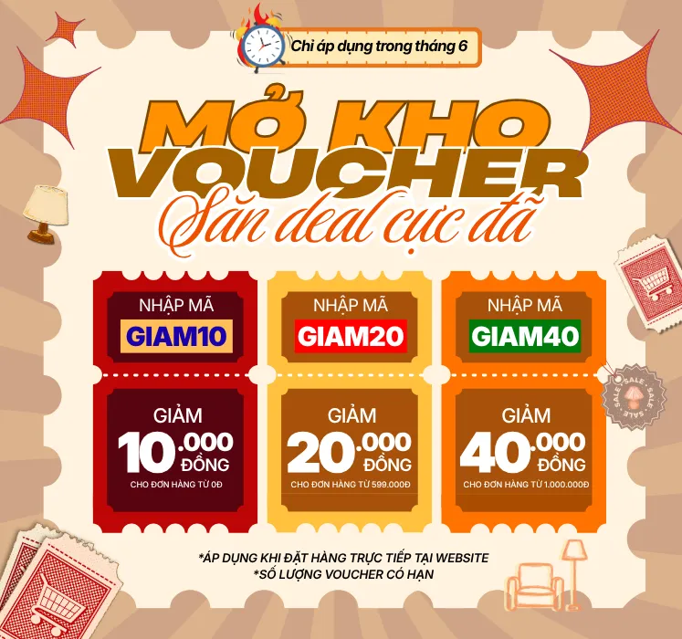 VOUCHER GIẢM GIÁ - HUTA LIGHT FOR LIFE