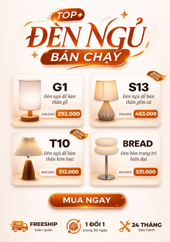 TOP SẢN PHẨM BÁN CHẠY - HUTA LIGHT FOR LIFE