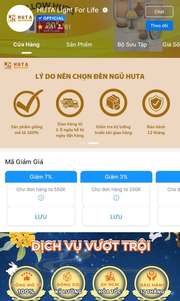 Tiki Official - Huta Light For Life