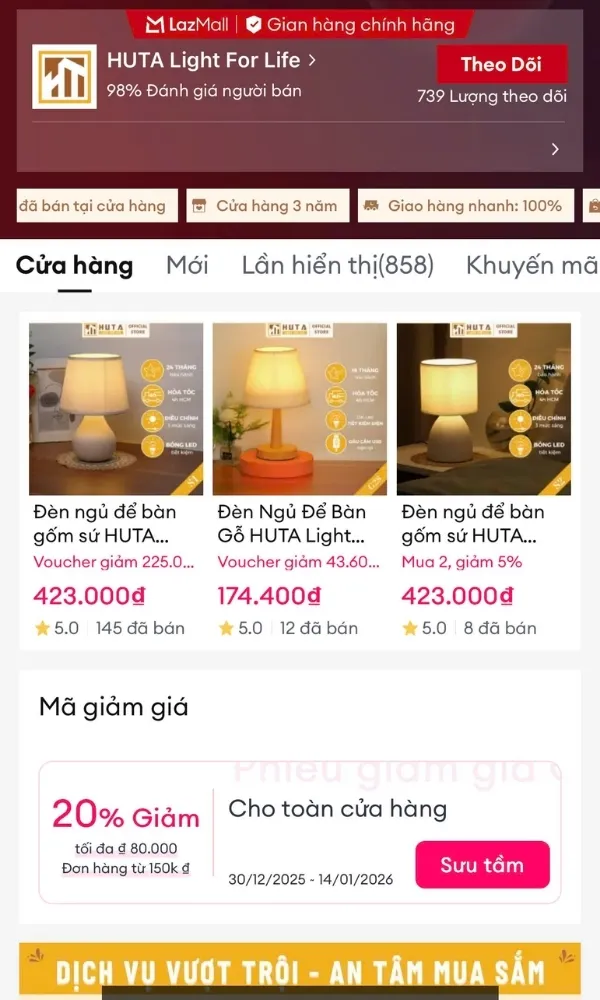 LazMall - Huta Light For Life