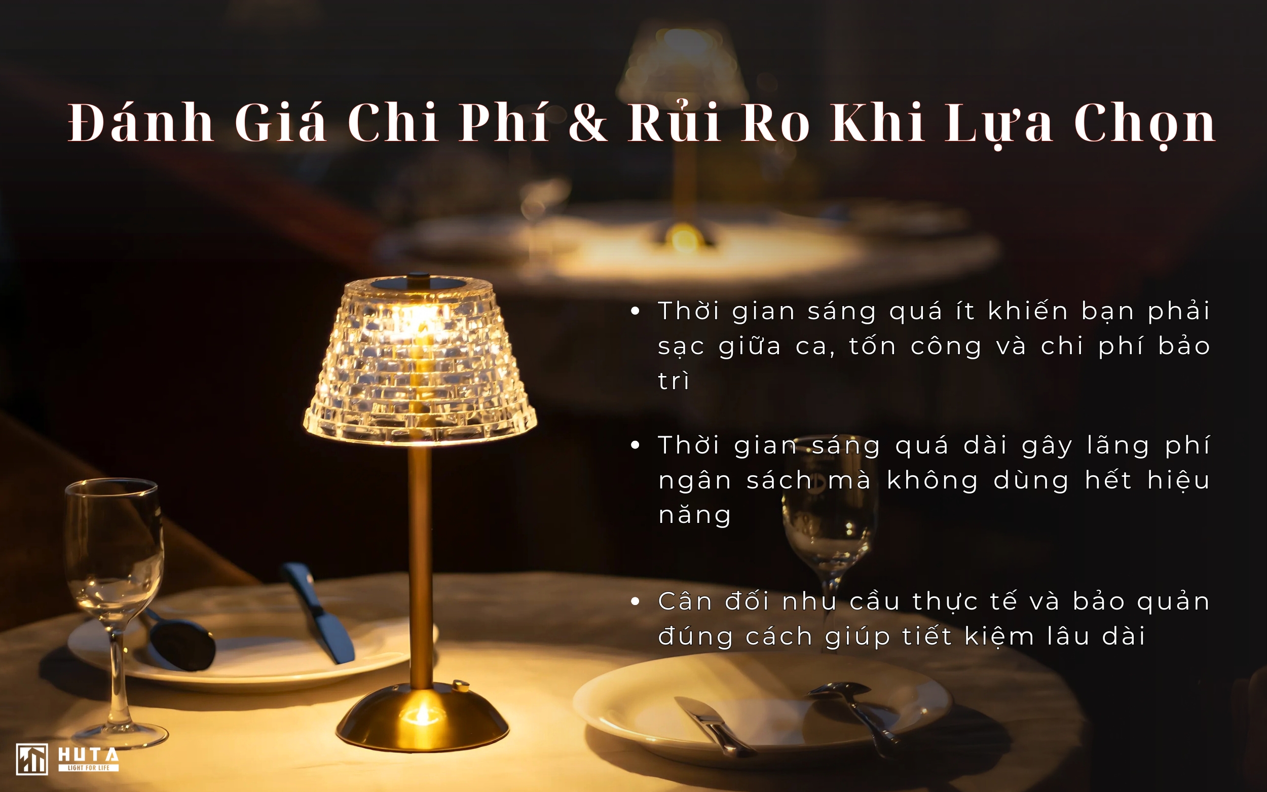Đánh giá chi phí dài hạn và rủi ro nếu chọn sai