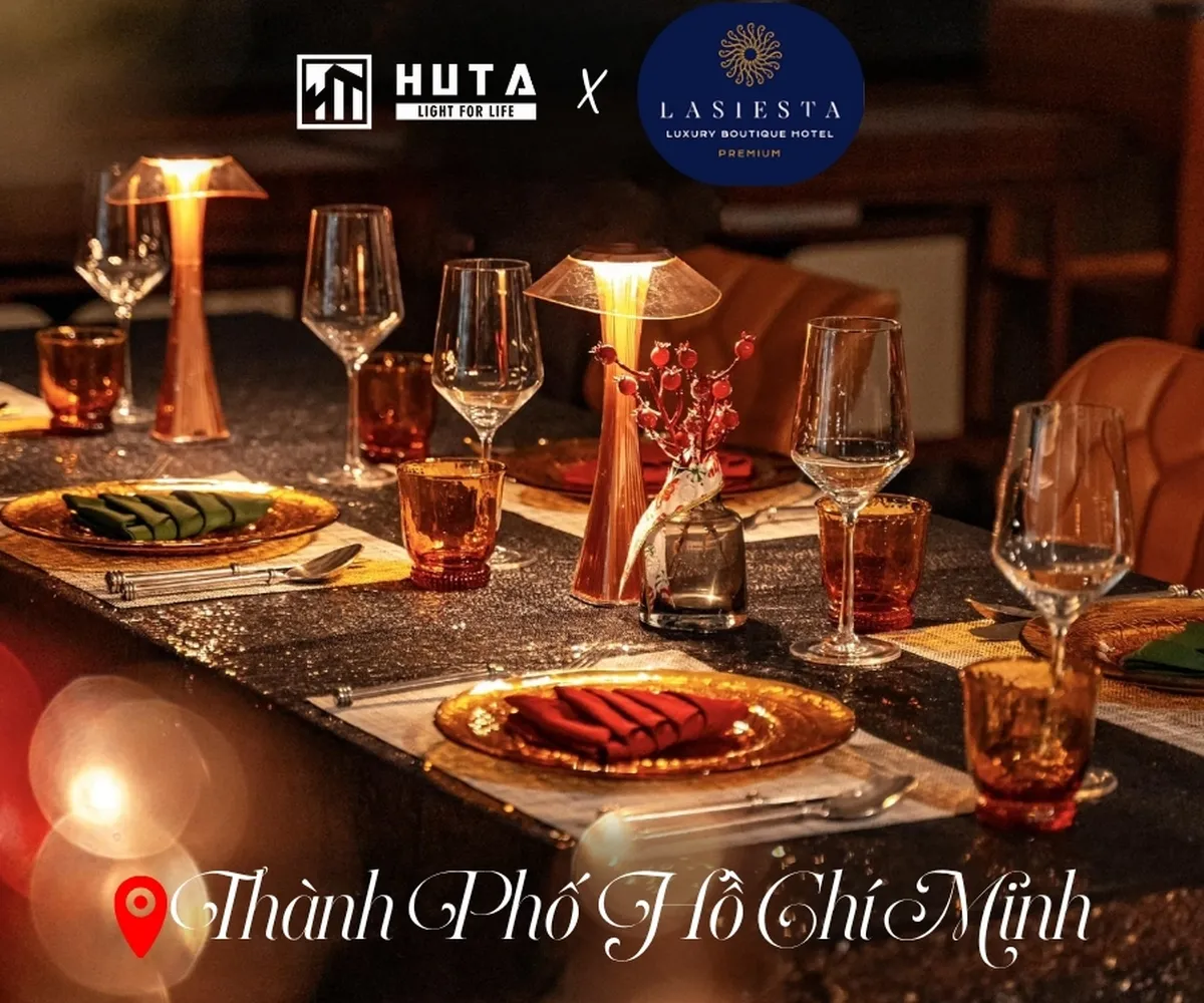 Hình Ảnh Đèn Bàn Ăn Tại Cloud Nine Restaurant (La Siesta SaiGon)