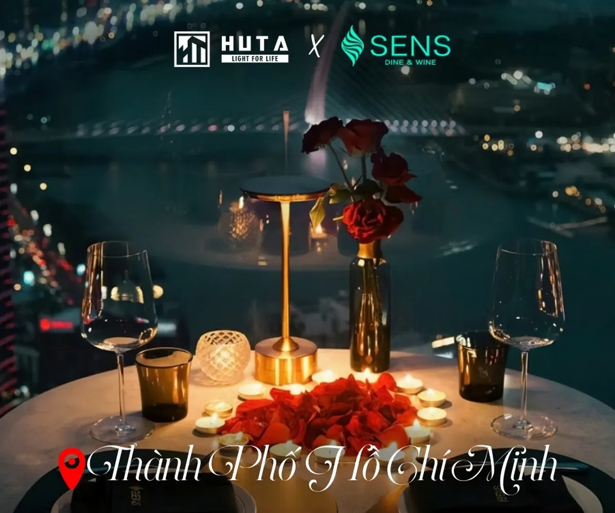 Hình Ảnh Đèn Bàn Ăn Tại SENS - Dine & Wine