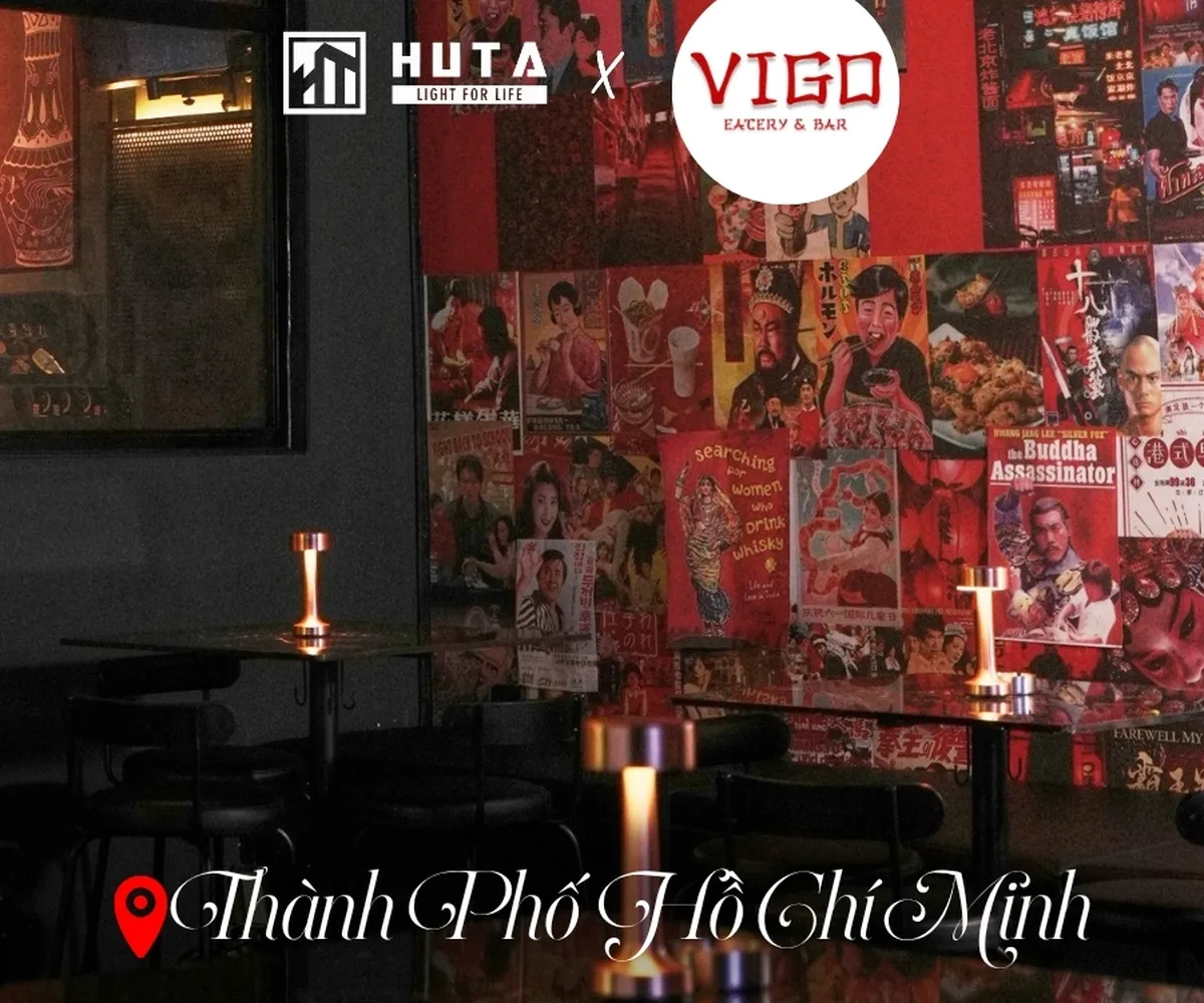 Hình Ảnh Đèn Bàn Led Tại Vigo Bar