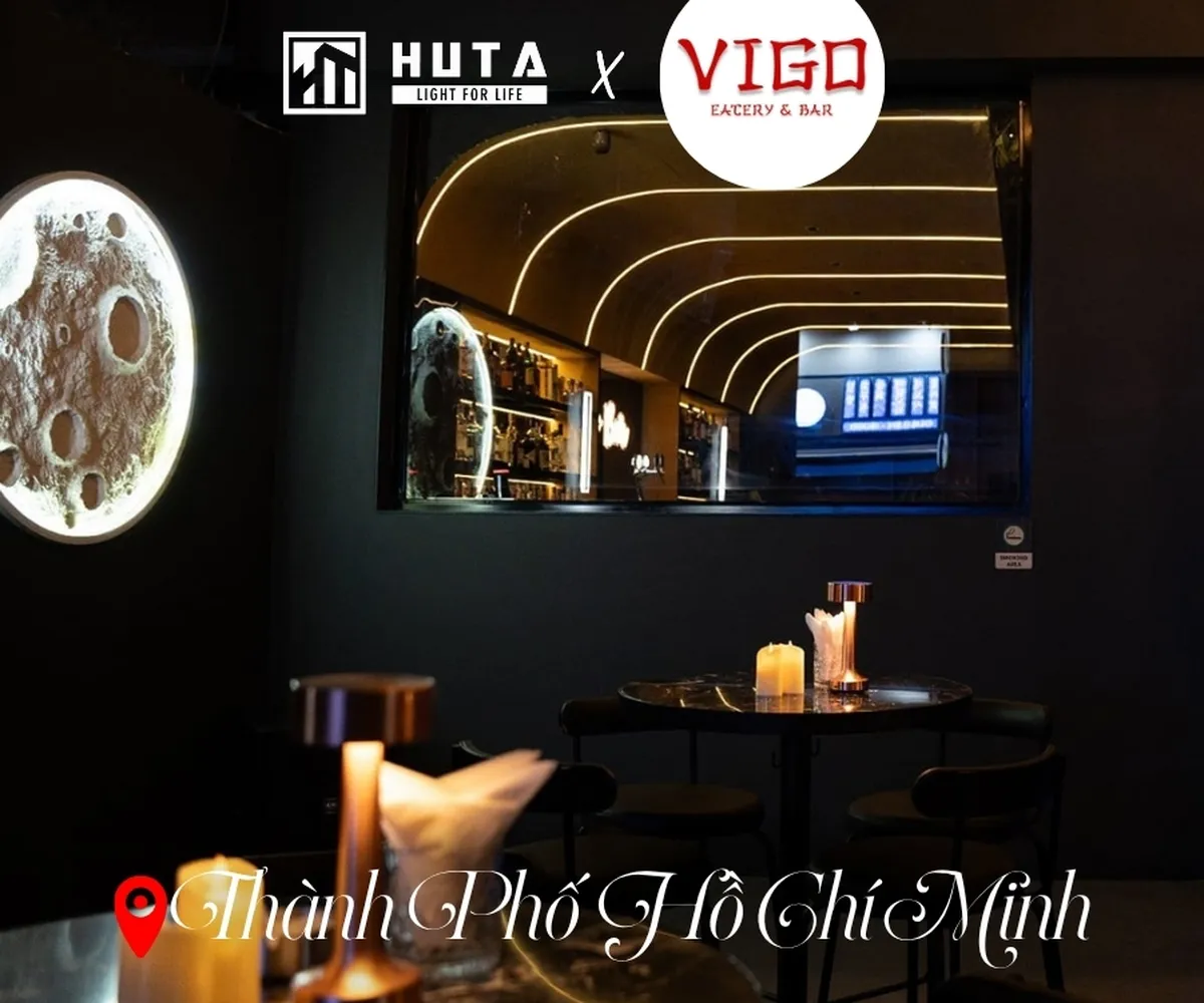 Hình Ảnh Đèn Bàn Led Tại Vigo Bar