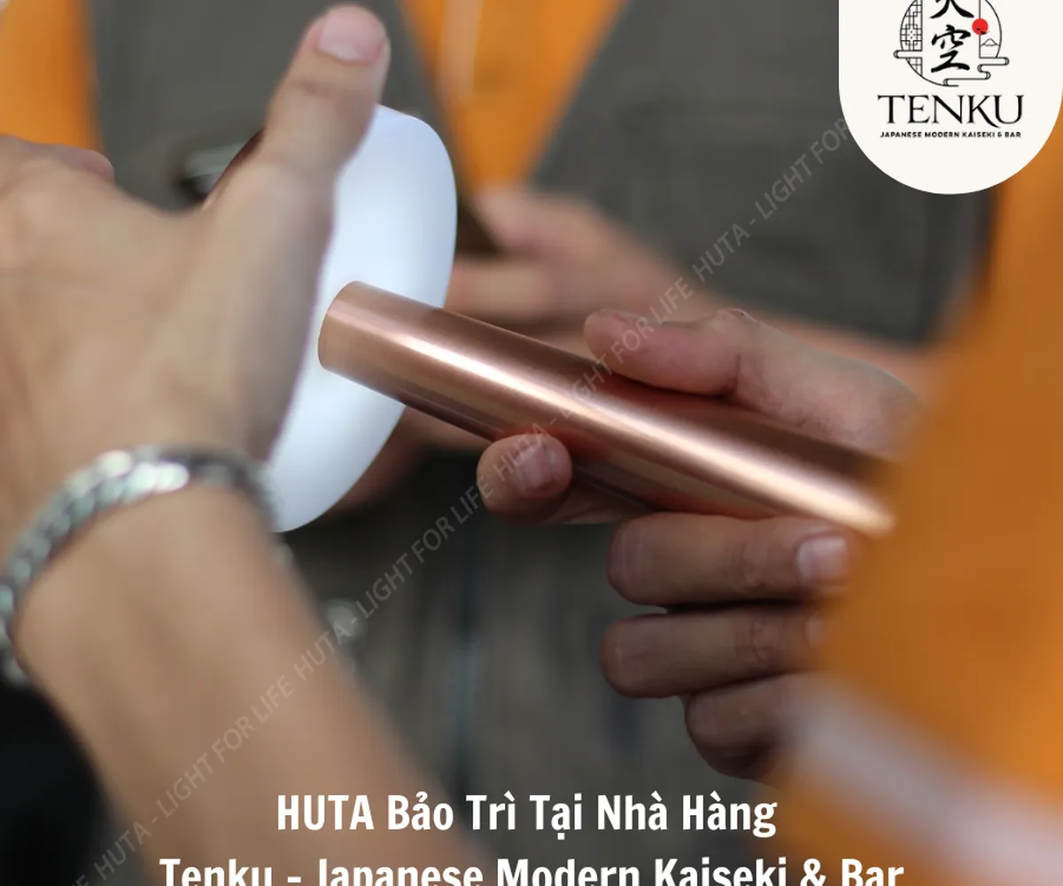 HUTA Bảo Trì Tại Nhà Hàng Nhật Bản Tenku