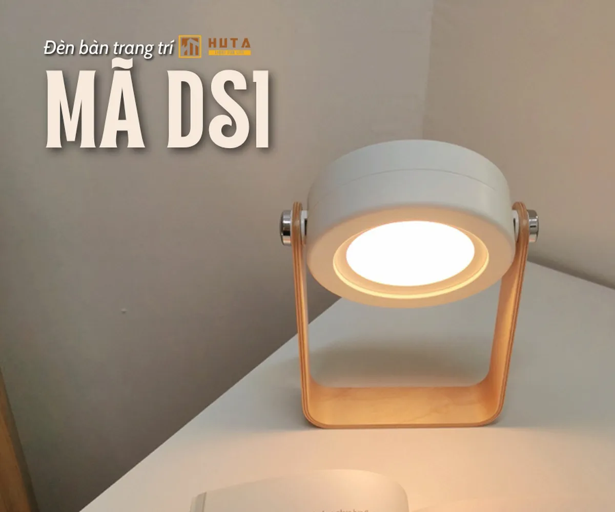 Đèn Bàn Trang Trí HUTA Light For Life Mã LUMO DS1