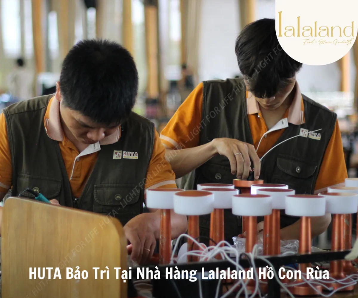 HUTA Bảo Trì Tại Lalaland Hồ Con Rùa