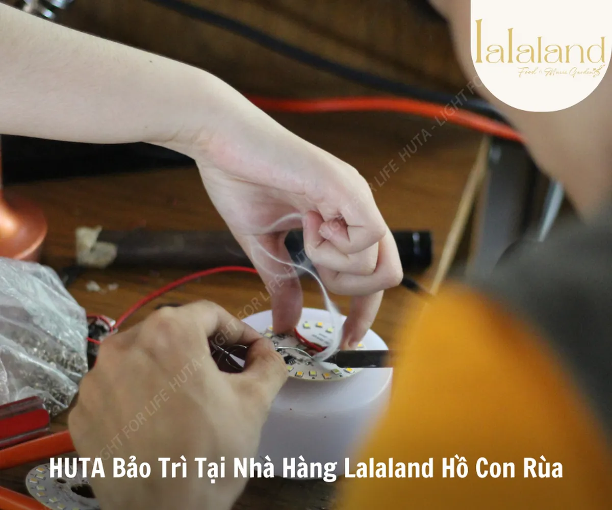 HUTA Bảo Trì Tại Lalaland Hồ Con Rùa