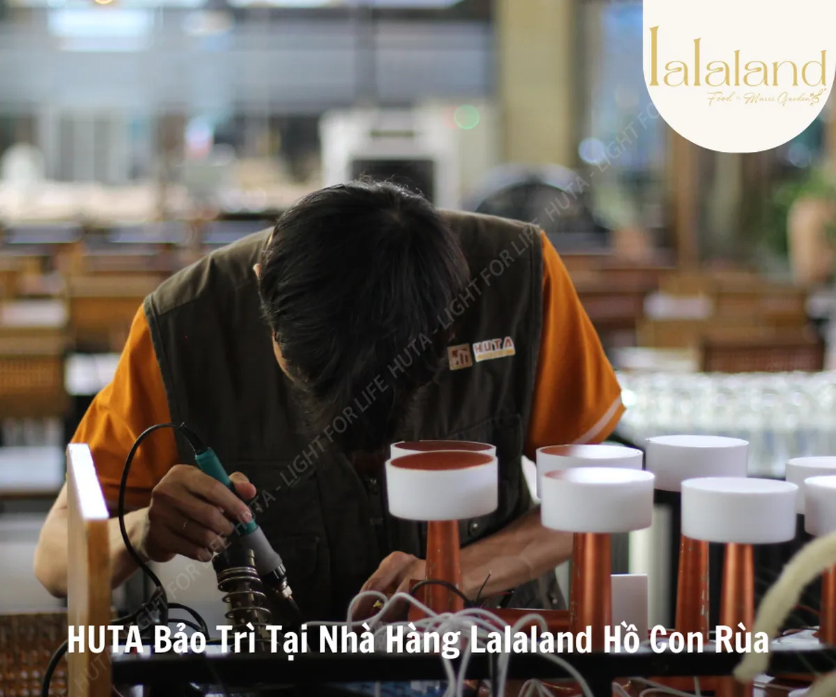 HUTA Bảo Trì Tại Lalaland Hồ Con Rùa