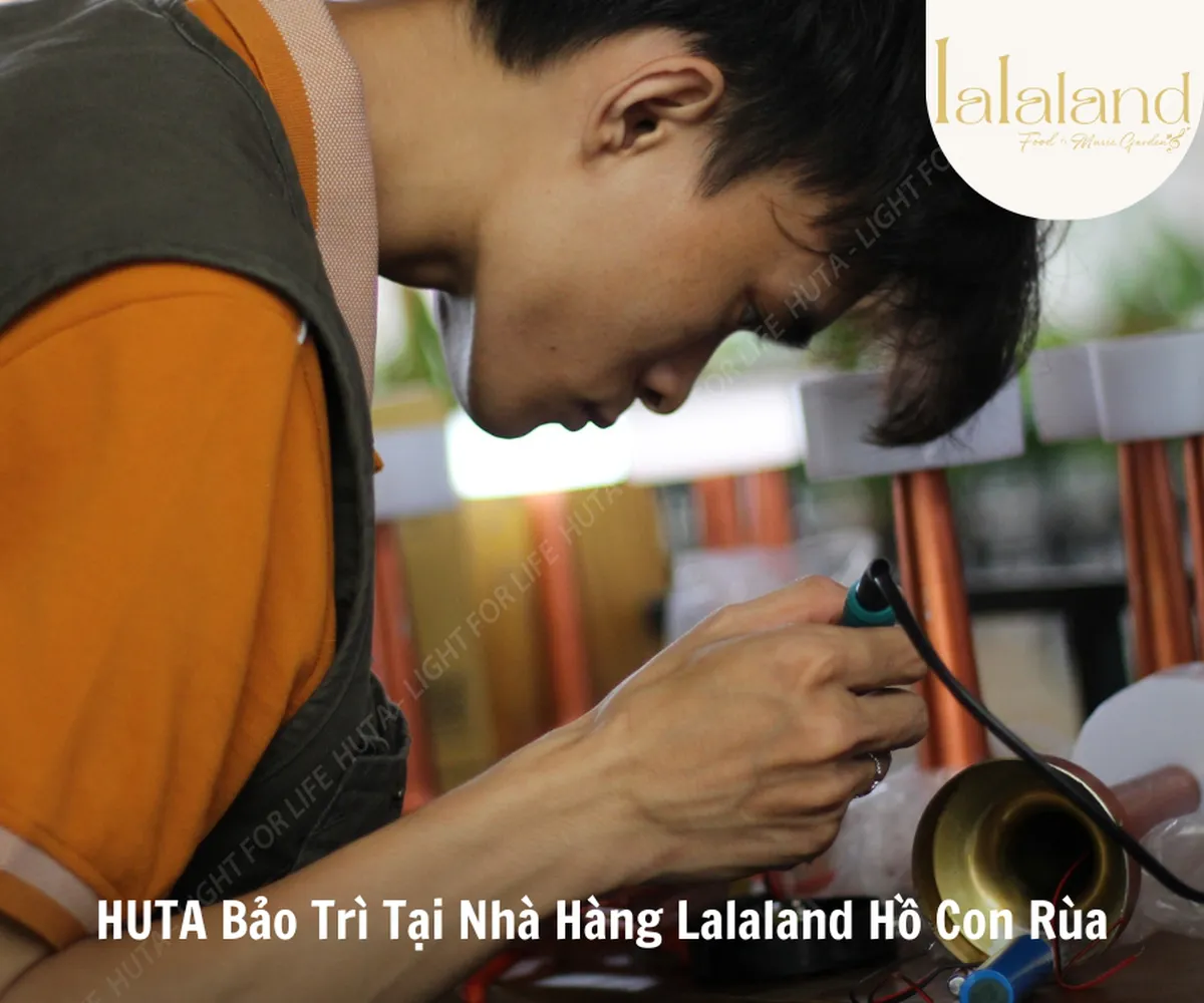 HUTA Bảo Trì Tại Lalaland Hồ Con Rùa