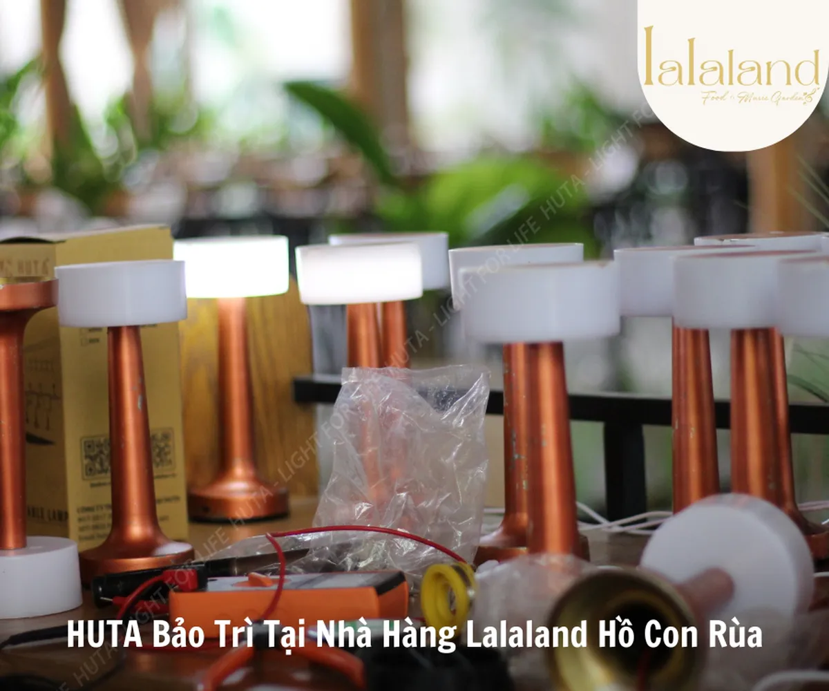HUTA Bảo Trì Tại Lalaland Hồ Con Rùa