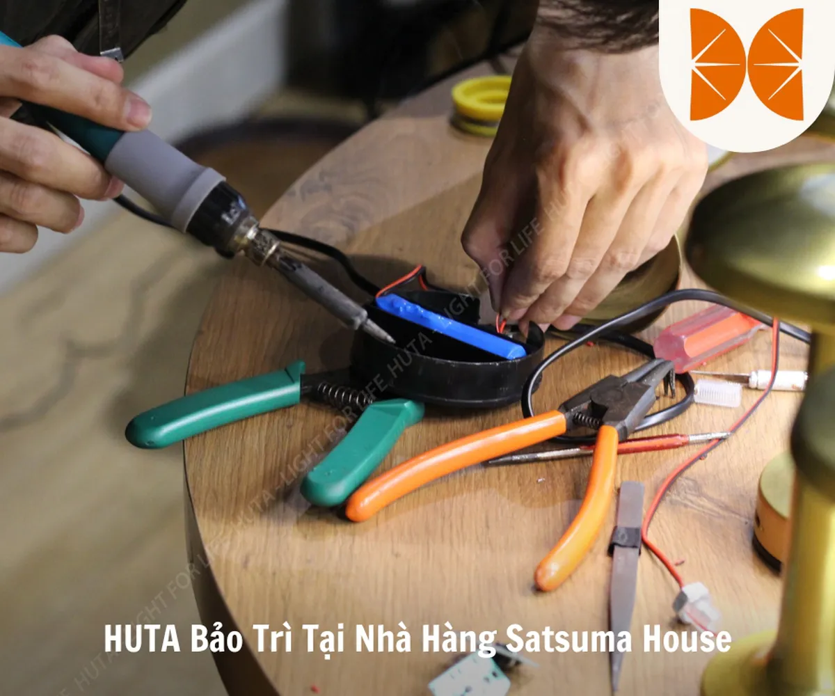 HUTA Bảo Trì Tại Nhà Hàng Satsuma House
