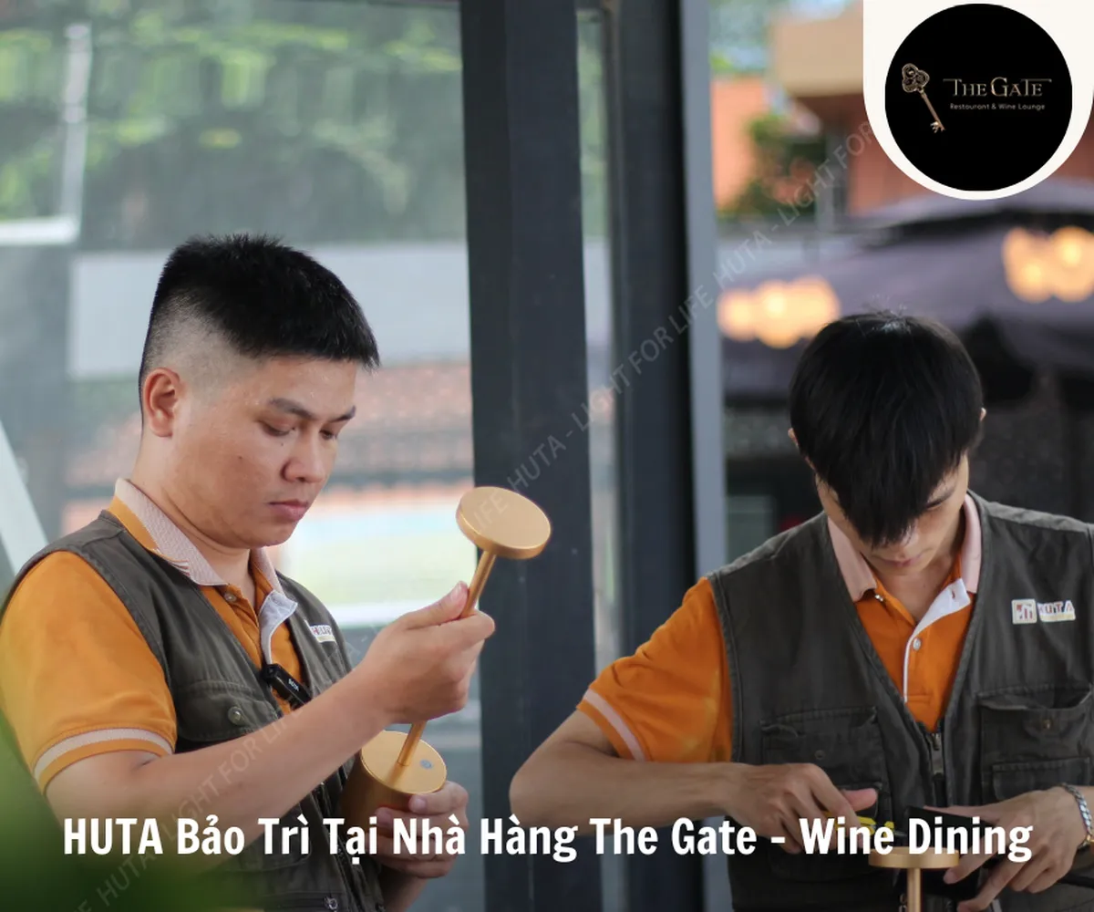 HUTA Bảo Trì Tại Nhà Hàng The Gate - Wine Dining