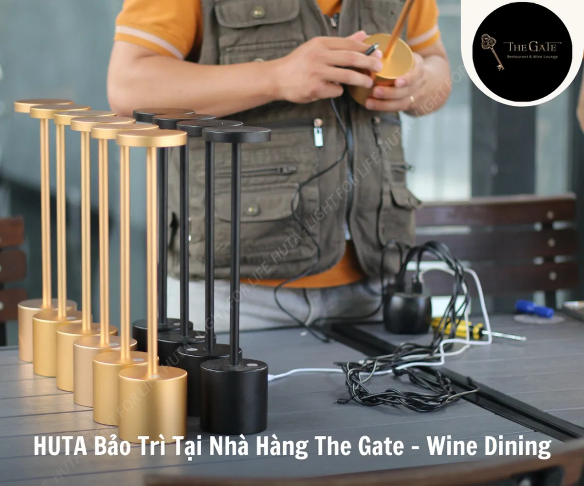 HUTA Bảo Trì Tại Nhà Hàng The Gate - Wine Dining