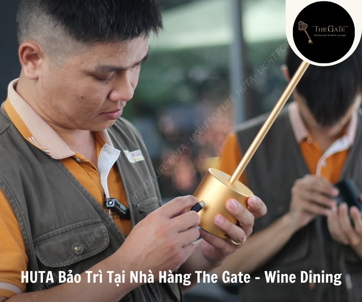 HUTA Bảo Trì Tại Nhà Hàng The Gate - Wine Dining