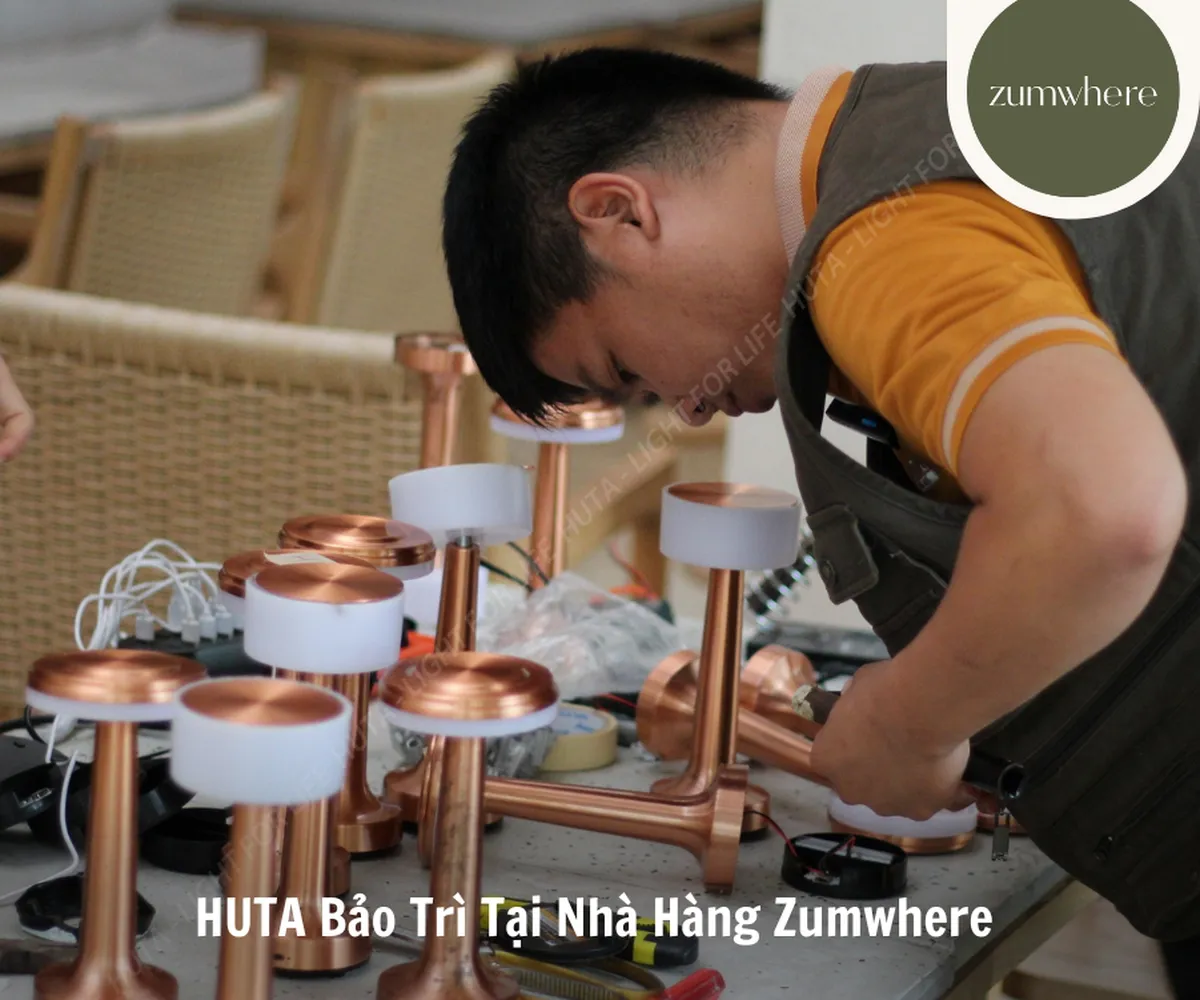 HUTA Bảo Trì Tại Nhà Hàng Zumwhere	