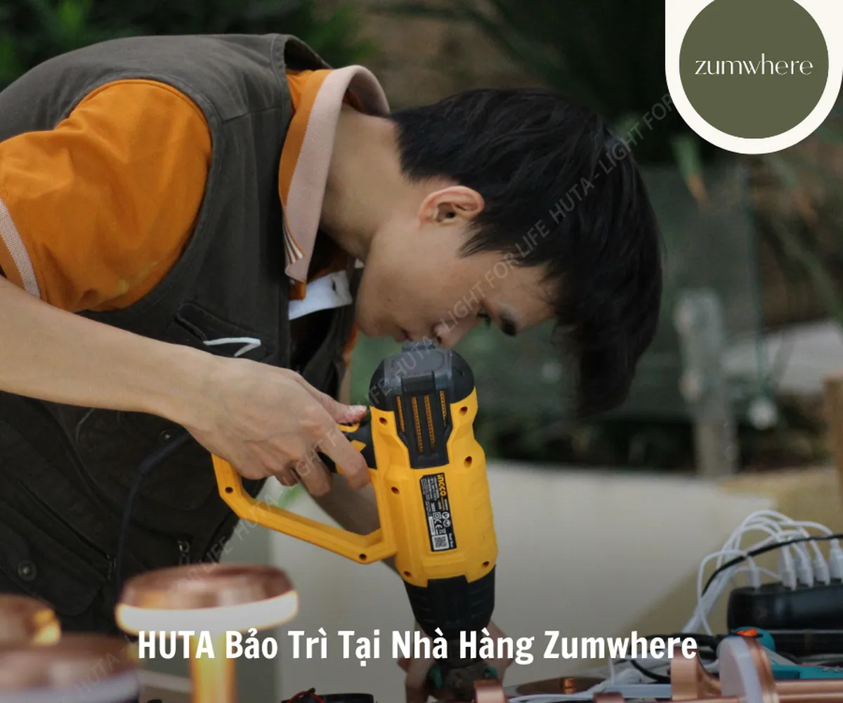 HUTA Bảo Trì Tại Nhà Hàng Zumwhere	