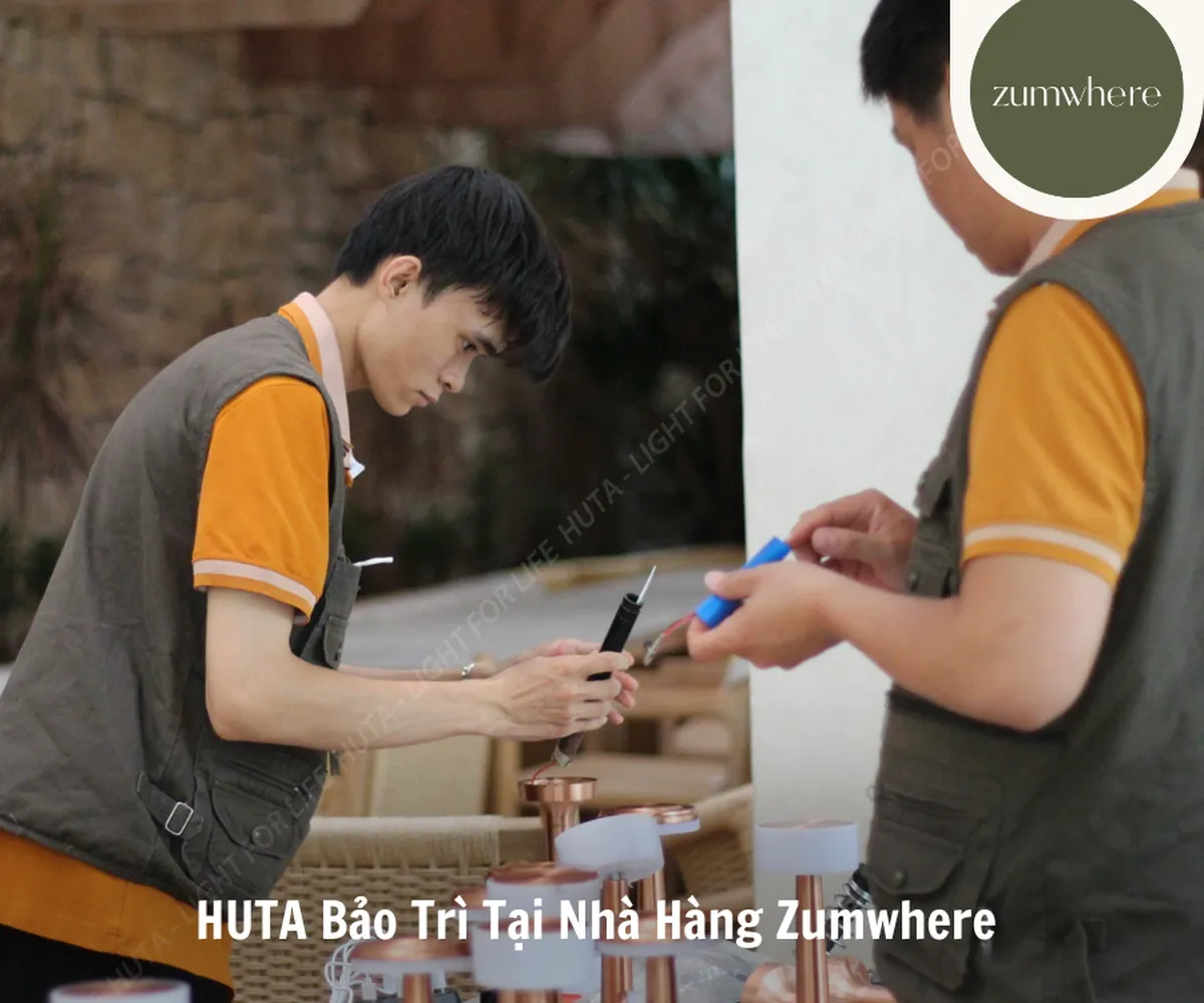 HUTA Bảo Trì Tại Nhà Hàng Zumwhere	