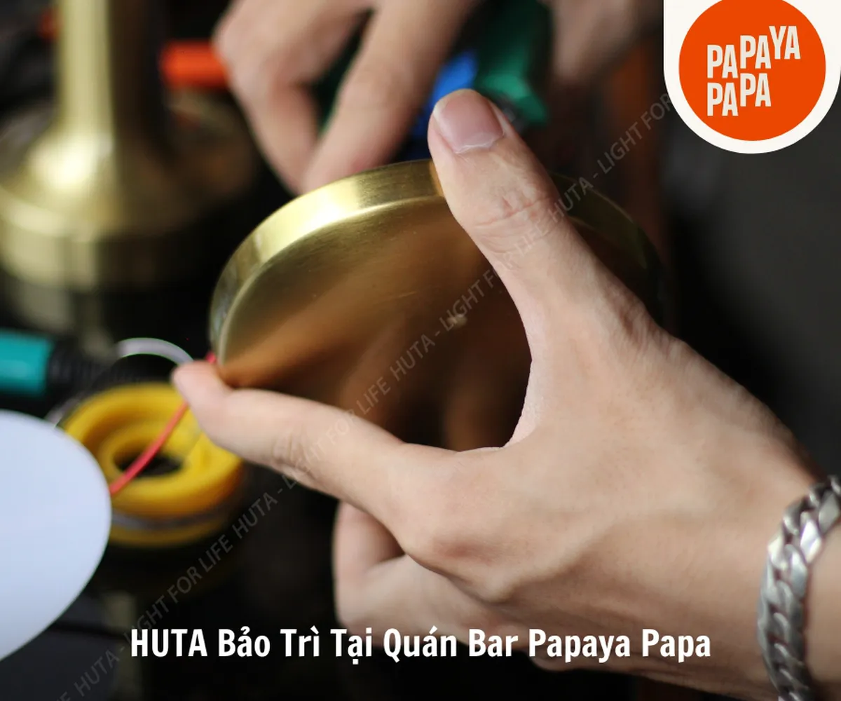 HUTA Bảo Trì Tại Quán Bar Papaya Papa	