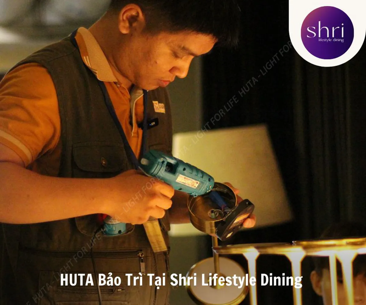 HUTA Bảo Trì Tại Shri Lifestyle Dining