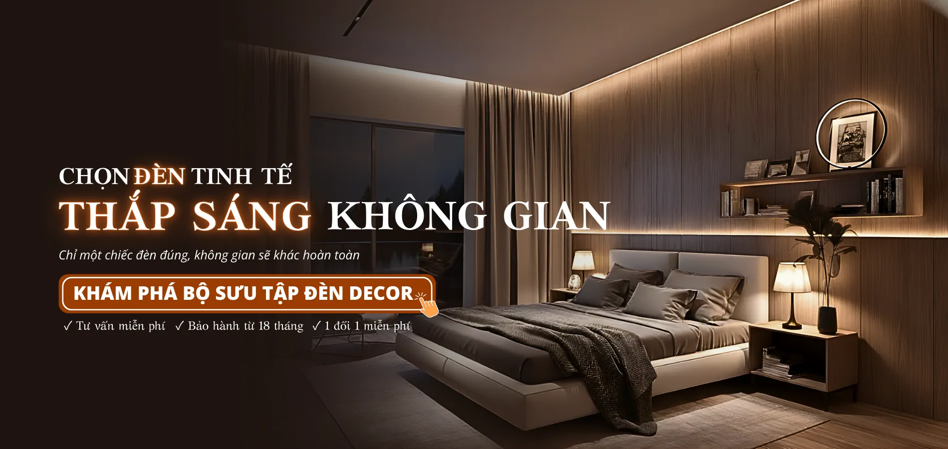 ĐÈN NGỦ ĐỂ BÀN - ĐÈN DECOR