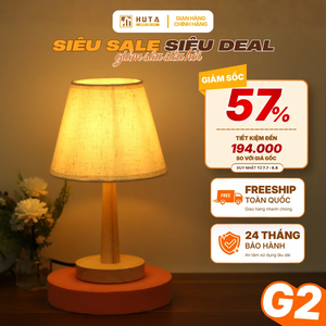 Đèn Ngủ Để Bàn HUTA Light For Life G2 Điều Chỉnh Độ Sáng, Ánh Sáng Vàng, Bảo Hành 24 Tháng