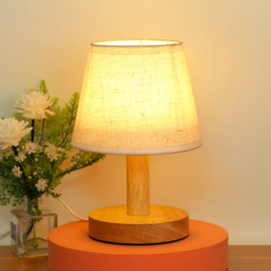 Đèn Ngủ Để Bàn Gỗ HUTA Light For Life G9 Đầu Cắm USB, Decor Phòng Ngủ, Dải Led Ánh Sáng Vàng
