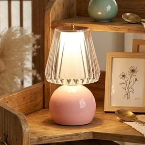 Đèn Ngủ Để Bàn HUTA Light For Life T12 Điều Chỉnh Độ Sáng, Ánh Sáng Vàng, Phong Cách Tối Giản