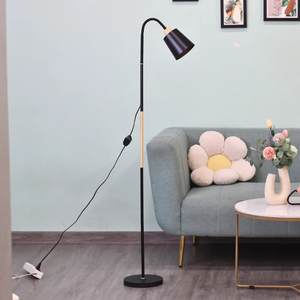 Đèn Cây Đứng Đọc Sách HUTA Light For Life KT5 Trang Trí Phòng Khách Phong Cách Bắc Âu Ba Màu Sáng