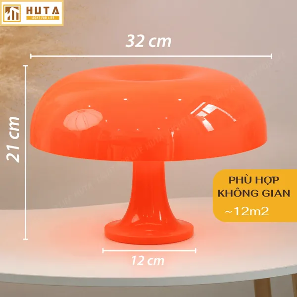 Đèn Bàn Trang Trí HUTA Light For Life LUMO Decor Phòng, Điều Chỉnh Độ Sáng