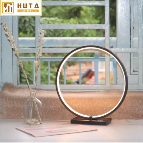 Đèn ngủ để bàn HUTA Mã C1 Khung Nhôm Chắc Chắn, Điều Chỉnh Ánh Sáng