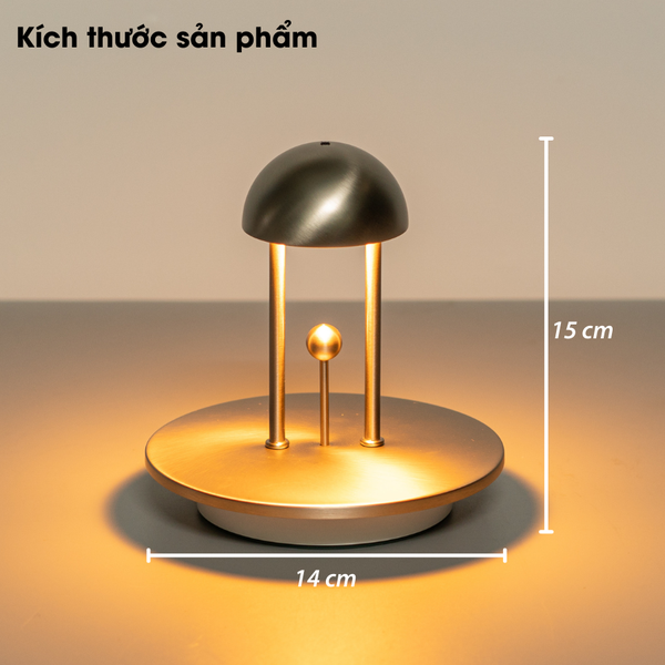 Đèn Bàn Led Quầy Bar, Nhà Hàng Pin Sạc Tích Điện Mã RESCHUONG