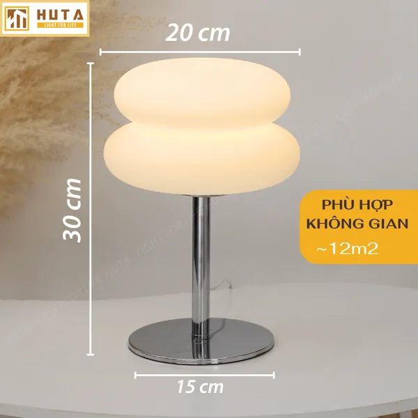 Đèn Bàn Trang Trí HUTA Light For Life BREAD Decor Phòng, Điều Chỉnh Độ Sáng Linh Hoạt