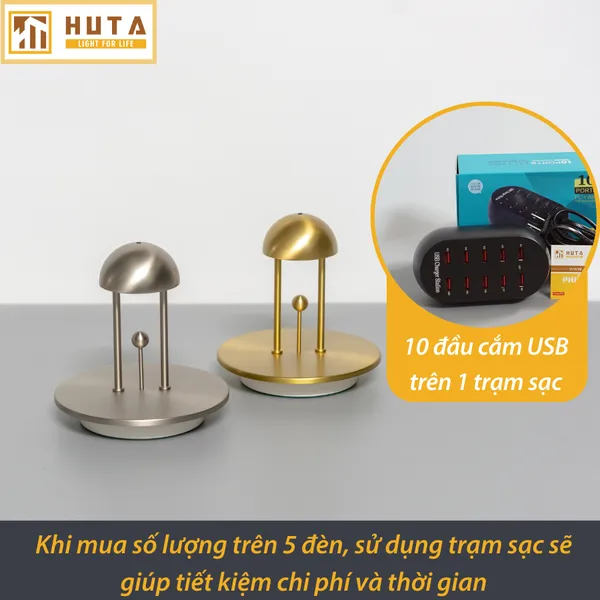 Đèn Bàn Led Quầy Bar, Nhà Hàng Pin Sạc Tích Điện Mã RESCHUONG