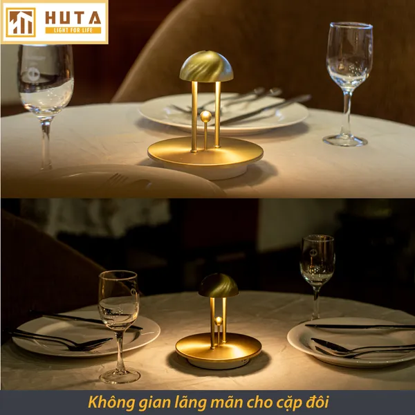 Đèn Bàn Led Quầy Bar, Nhà Hàng Pin Sạc Tích Điện Mã RESCHUONG